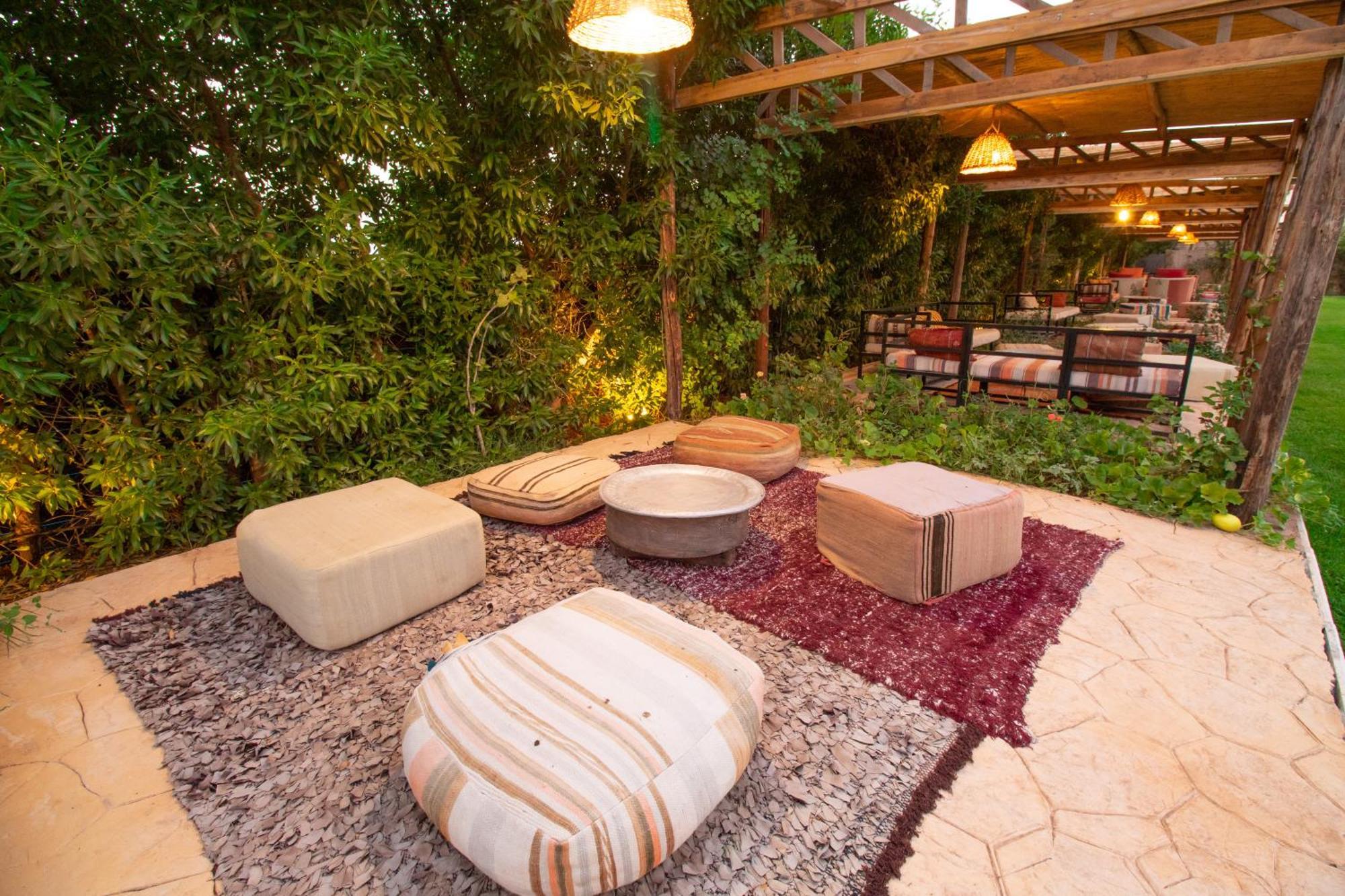 Bio Et Bois -Luxury Bio Farm- Villa Moulay Yacoub Bagian luar foto