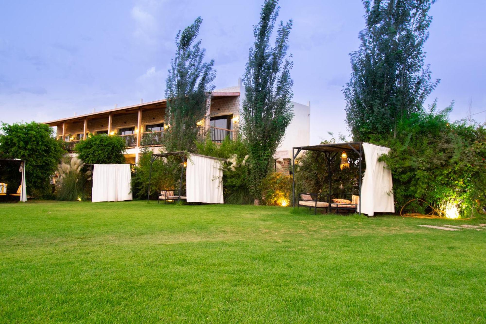 Bio Et Bois -Luxury Bio Farm- Villa Moulay Yacoub Bagian luar foto