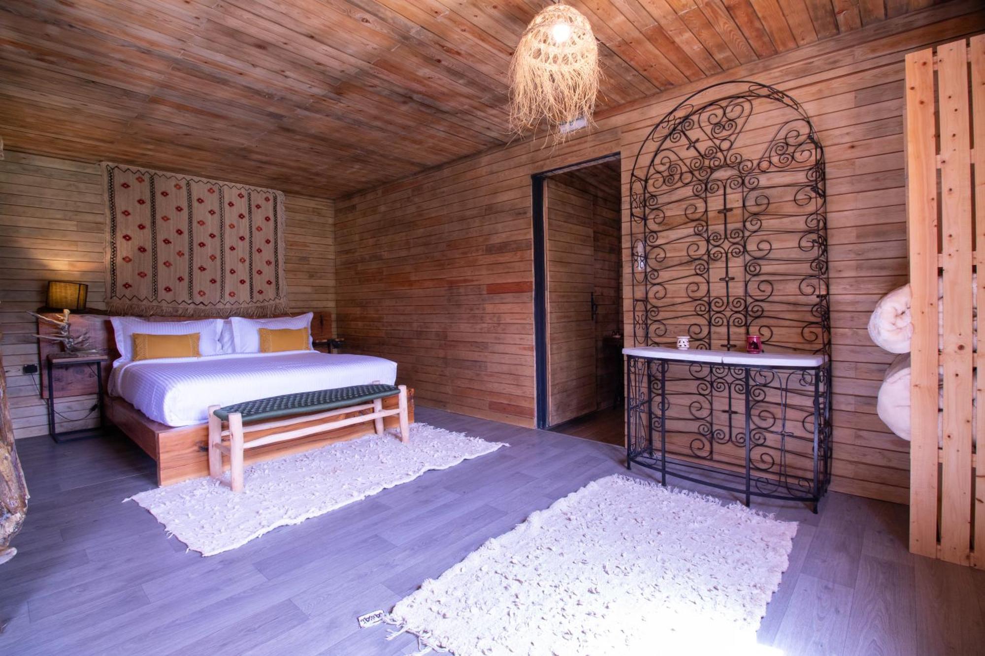 Bio Et Bois -Luxury Bio Farm- Villa Moulay Yacoub Bagian luar foto