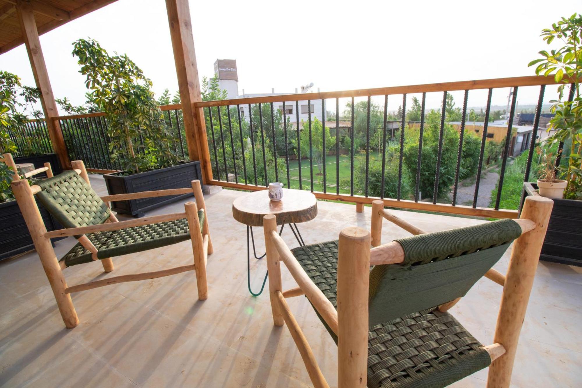Bio Et Bois -Luxury Bio Farm- Villa Moulay Yacoub Bagian luar foto