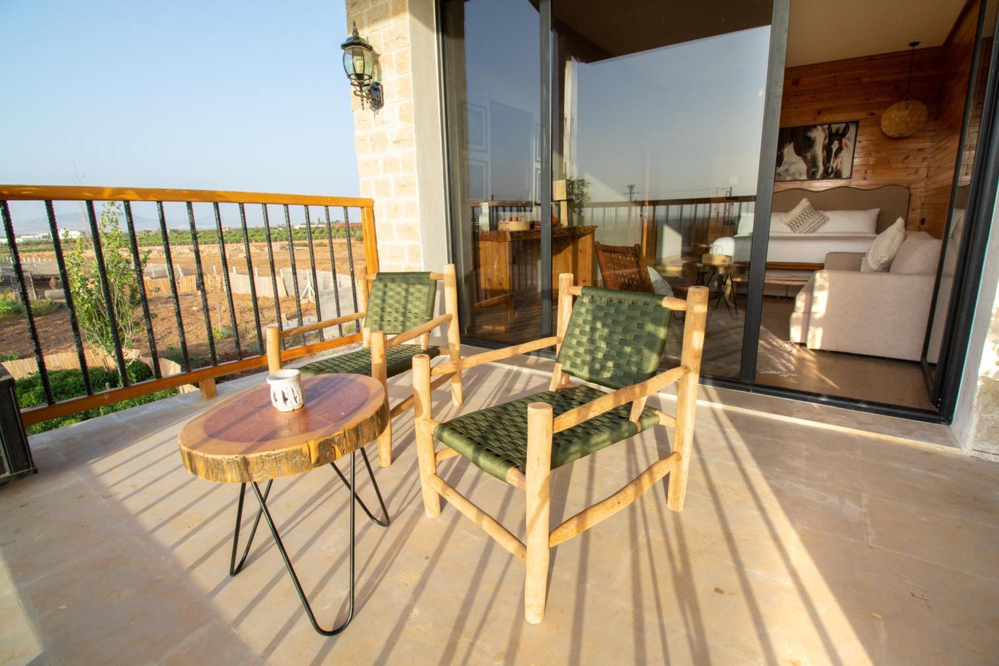 Bio Et Bois -Luxury Bio Farm- Villa Moulay Yacoub Bagian luar foto