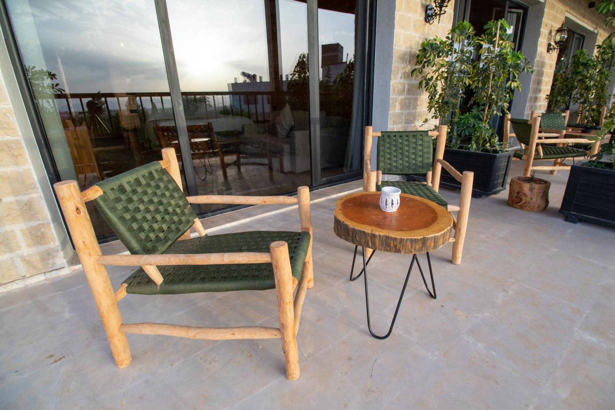 Bio Et Bois -Luxury Bio Farm- Villa Moulay Yacoub Bagian luar foto