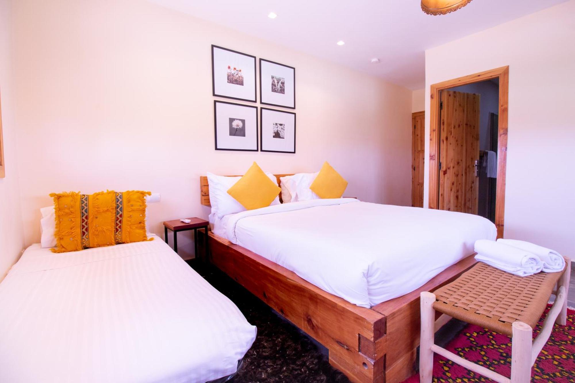 Bio Et Bois -Luxury Bio Farm- Villa Moulay Yacoub Bagian luar foto