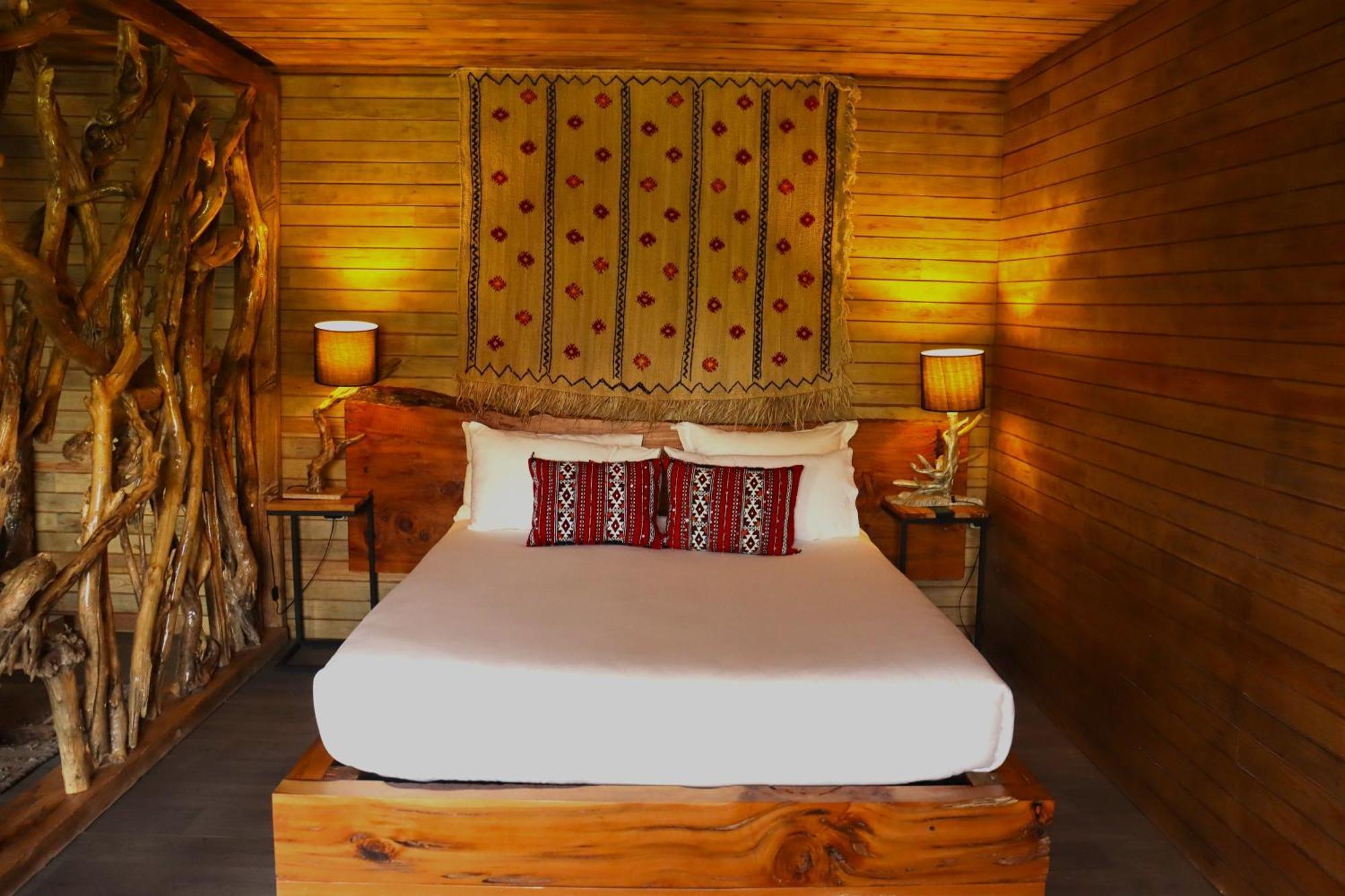 Bio Et Bois -Luxury Bio Farm- Villa Moulay Yacoub Bagian luar foto